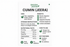 Shudh Jaivik Cumin Product Infographic
