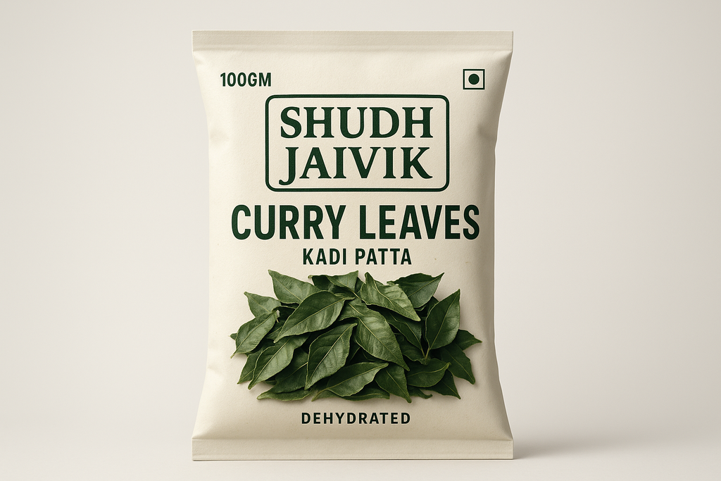 Shudh Jaivik Curry Leaves Front-Facing Product Photo