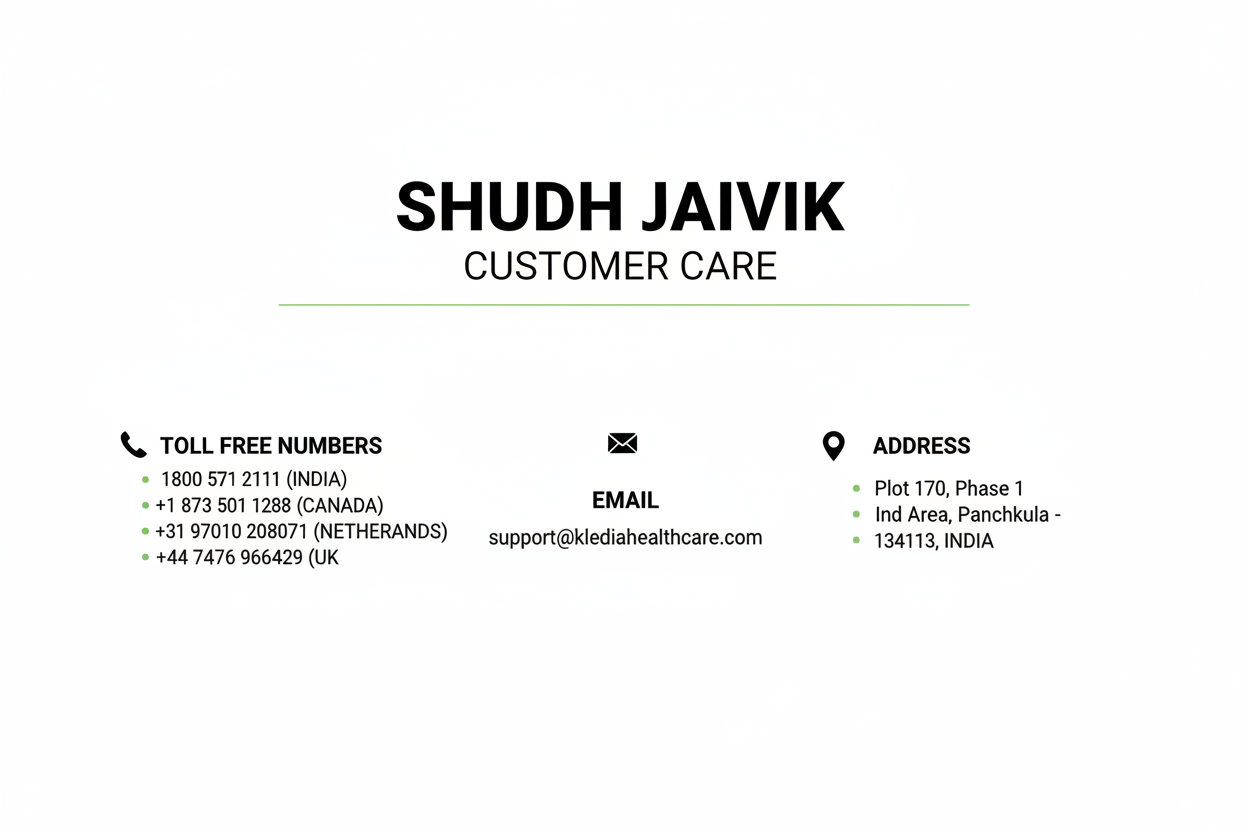 Shudh Jaivik - Customer Care