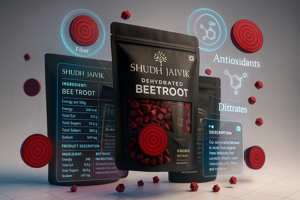 Shudh Jaivik Dehydrated Beetroot - Super Creative 3D Model