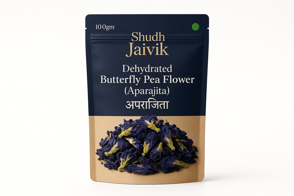 Shudh Jaivik Dehydrated Butterfly Pea Flower Product Photo