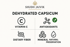 Shudh Jaivik Dehydrated Capsicum - Nutritional Benefits