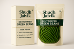Shudh Jaivik Dehydrated Green Beans - Product with Packaging Box