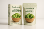 Shudh Jaivik Dehydrated Green Peas - Product with Carton Box