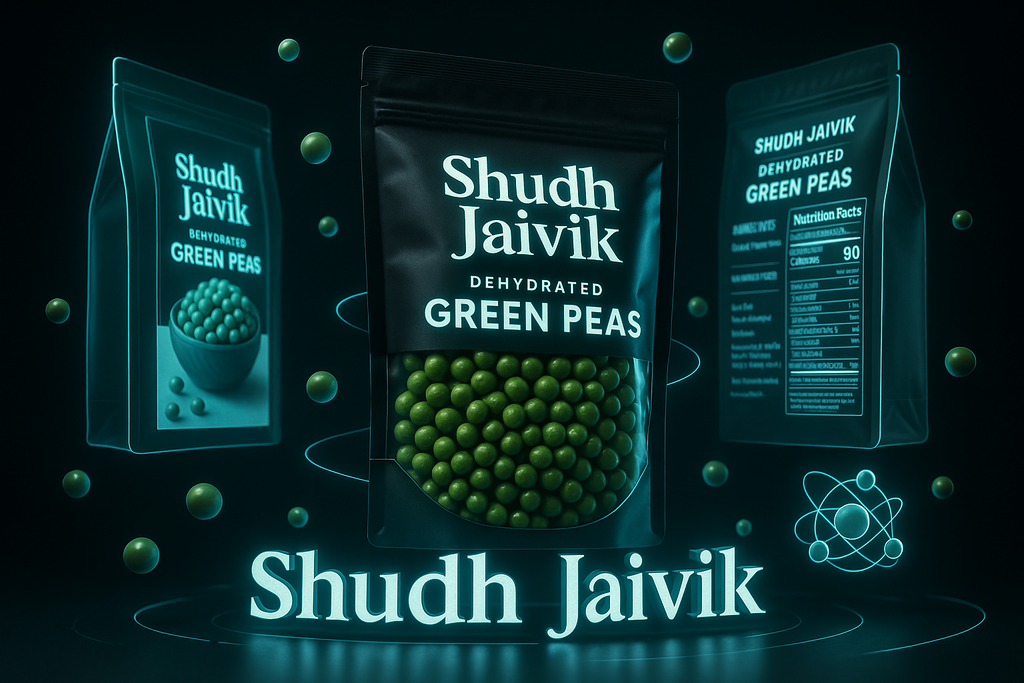 Shudh Jaivik Dehydrated Green Peas - Super Creative 3D Model