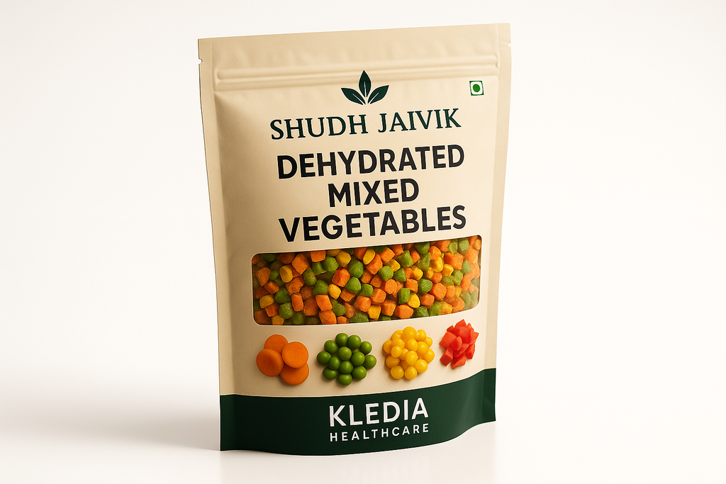 Shudh Jaivik Dehydrated Mixed Vegetables - 45° Angle