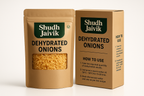 Shudh Jaivik Dehydrated Onions - Product with Carton Packaging