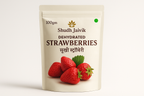 Shudh Jaivik Dehydrated Strawberries - Premium Packaging
