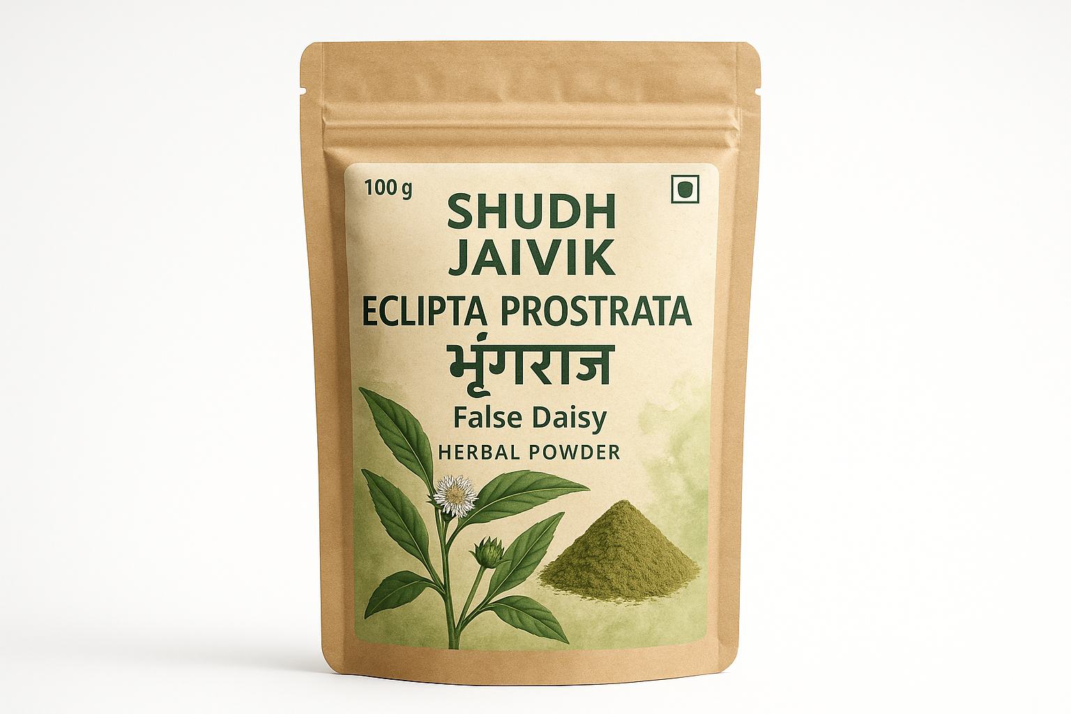 Shudh Jaivik Eclipta Prostrata Front View