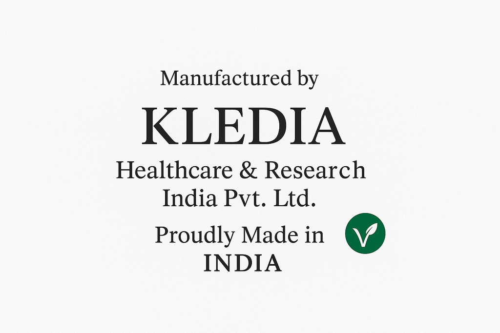 Shudh Jaivik - KLEDIA Healthcare Manufacturer Info