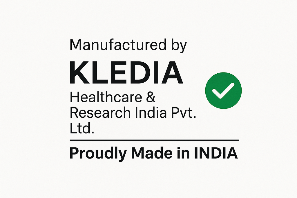 Shudh Jaivik - KLEDIA Healthcare Manufacturer Info