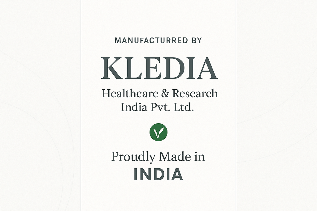 Shudh Jaivik - KLEDIA Healthcare Manufacturer