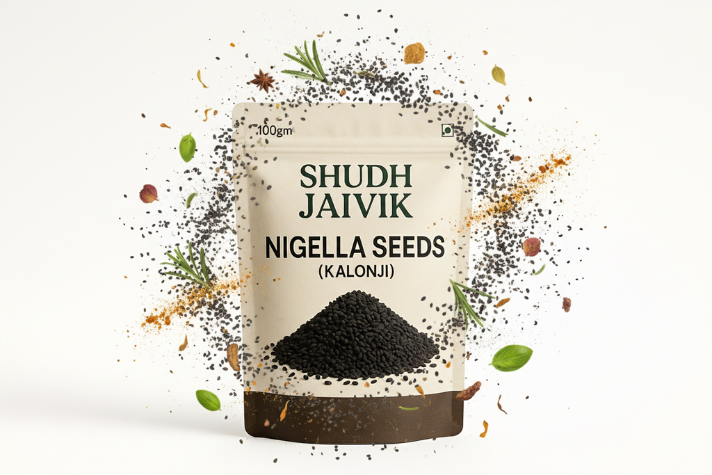 Shudh Jaivik Nigella Seeds with Natural Ingredients