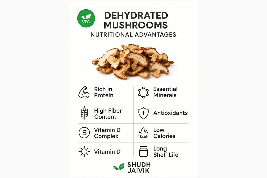 Shudh Jaivik - Nutritional Benefits Infographic
