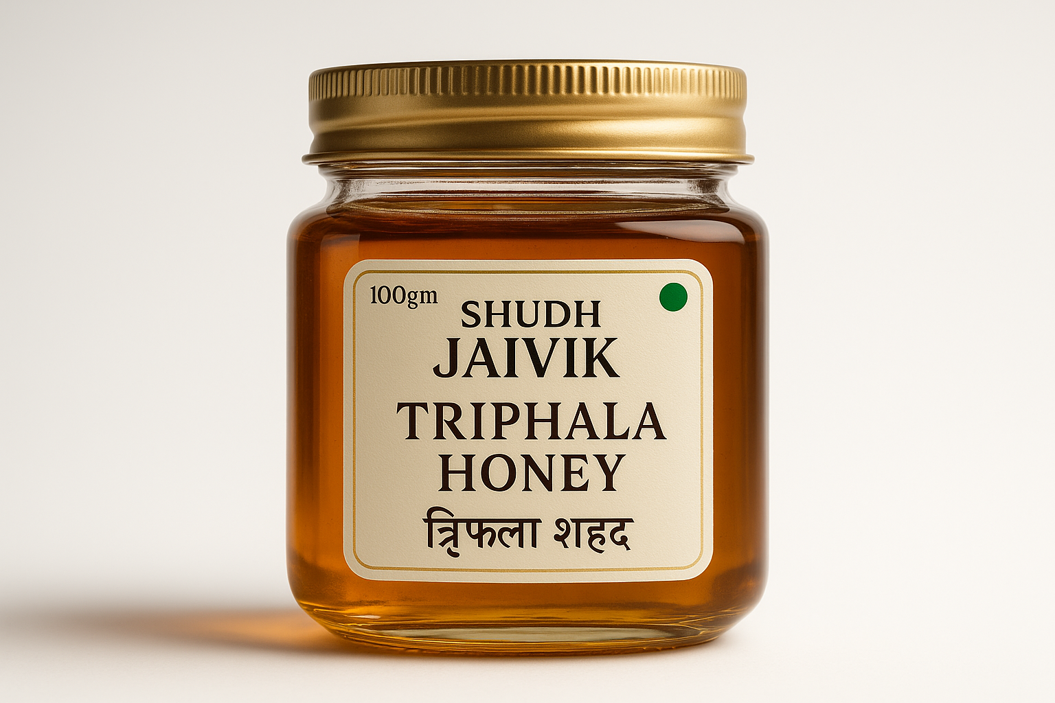 Shudh Jaivik Premium Triphala Honey - Front View