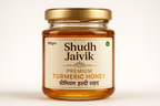 Shudh Jaivik Premium Turmeric Honey - Front View