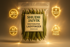 Shudh Jaivik product with glowing trust badges and quality certifications