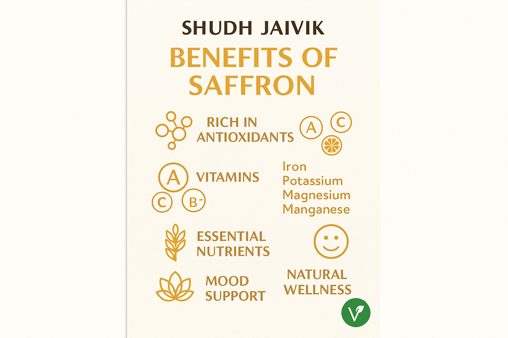 Shudh Jaivik Saffron Benefits