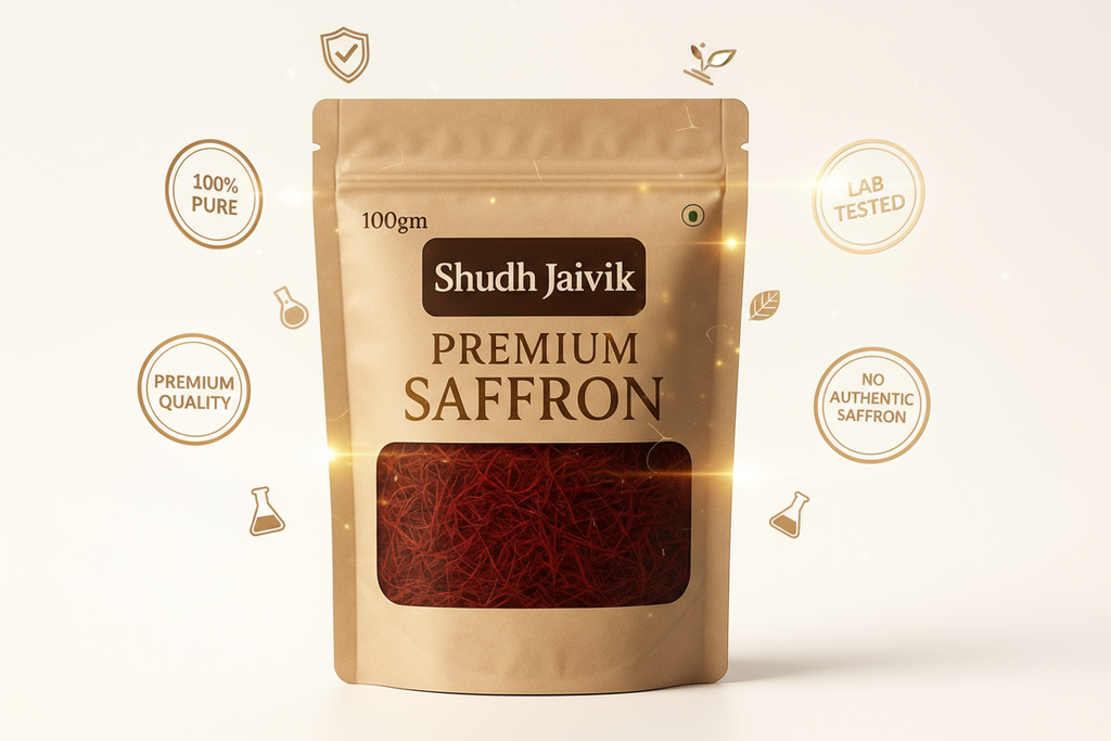 Shudh Jaivik Saffron Trust Badges