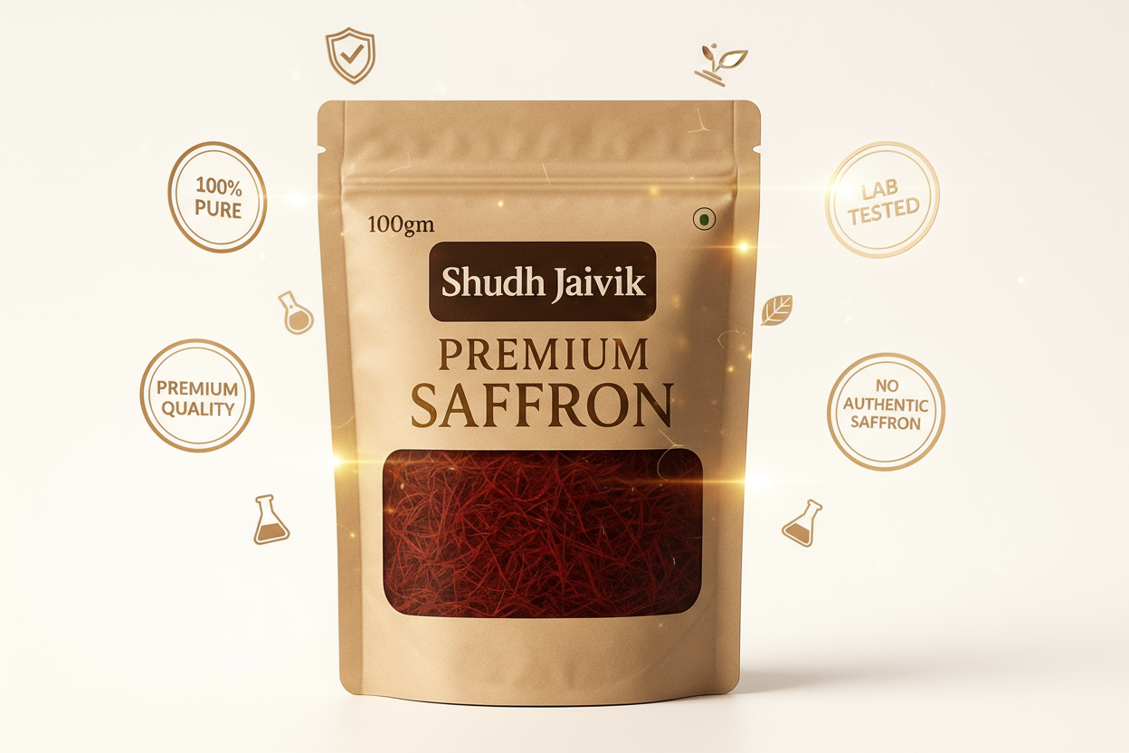 Shudh Jaivik Saffron Trust Badges