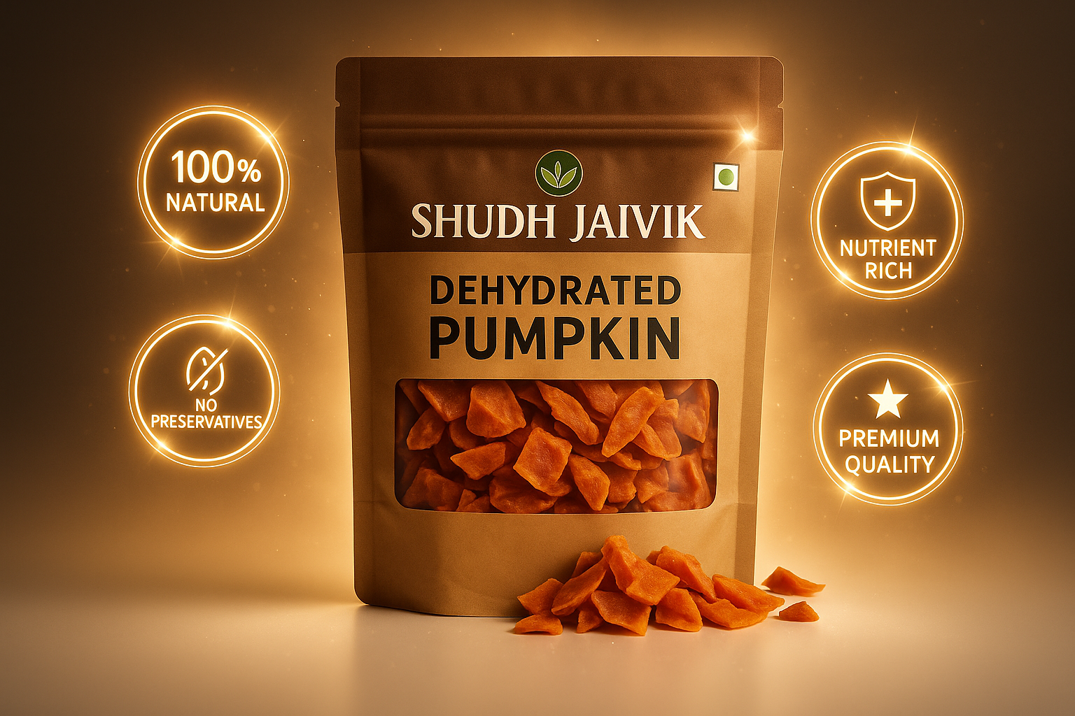 Shudh Jaivik - Trust Badges and Quality Icons