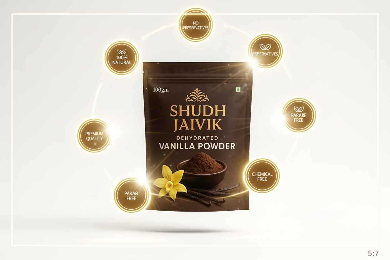 Shudh Jaivik Vanilla - Trust Badges