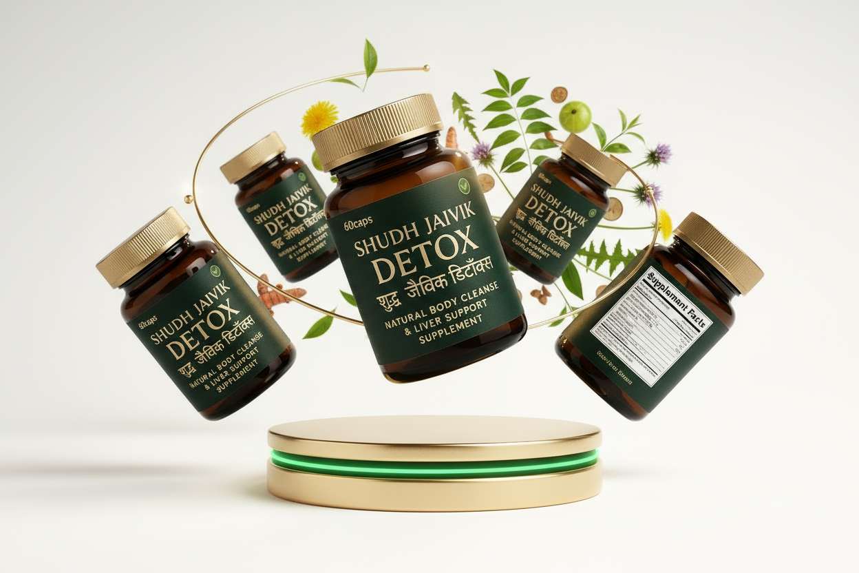 Stunning 3D Display Showcase - Shudh Jaivik Detox